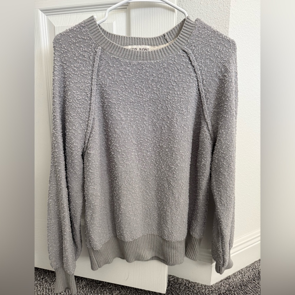 Knox Rose Women's Gray Sweater Size M